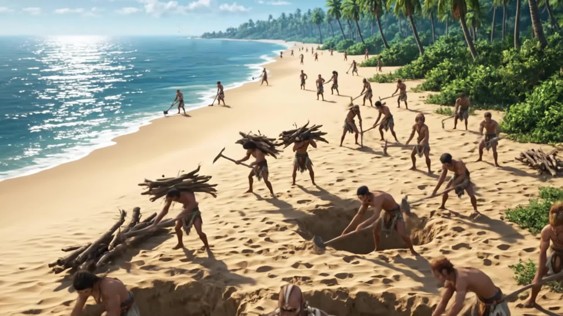 Die Insel der Pakete