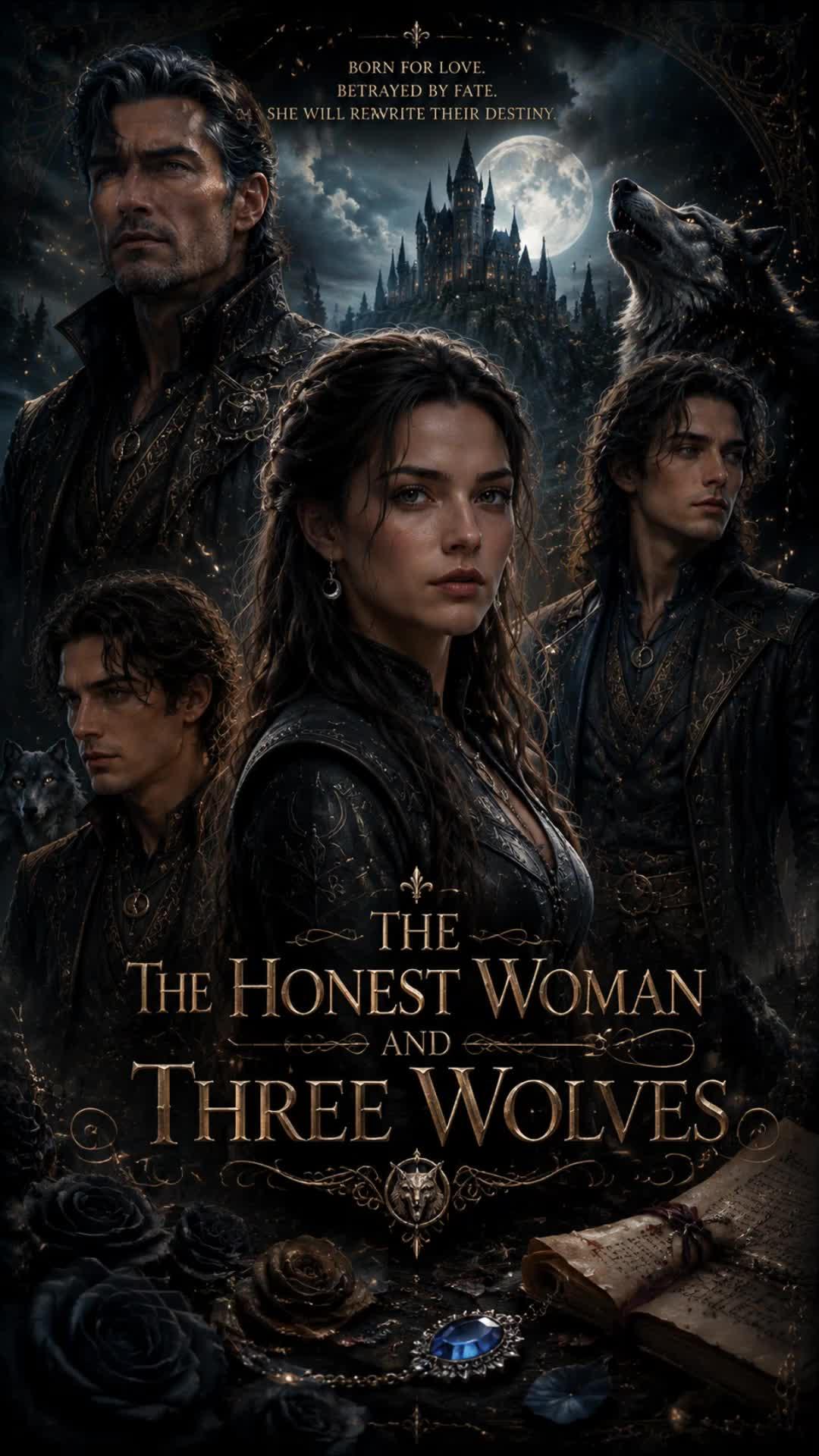 The honest woman and three wolves