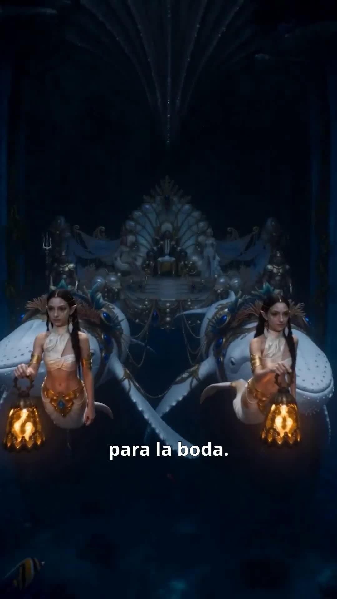 (Doblado) Lágrimas de la novia sirena