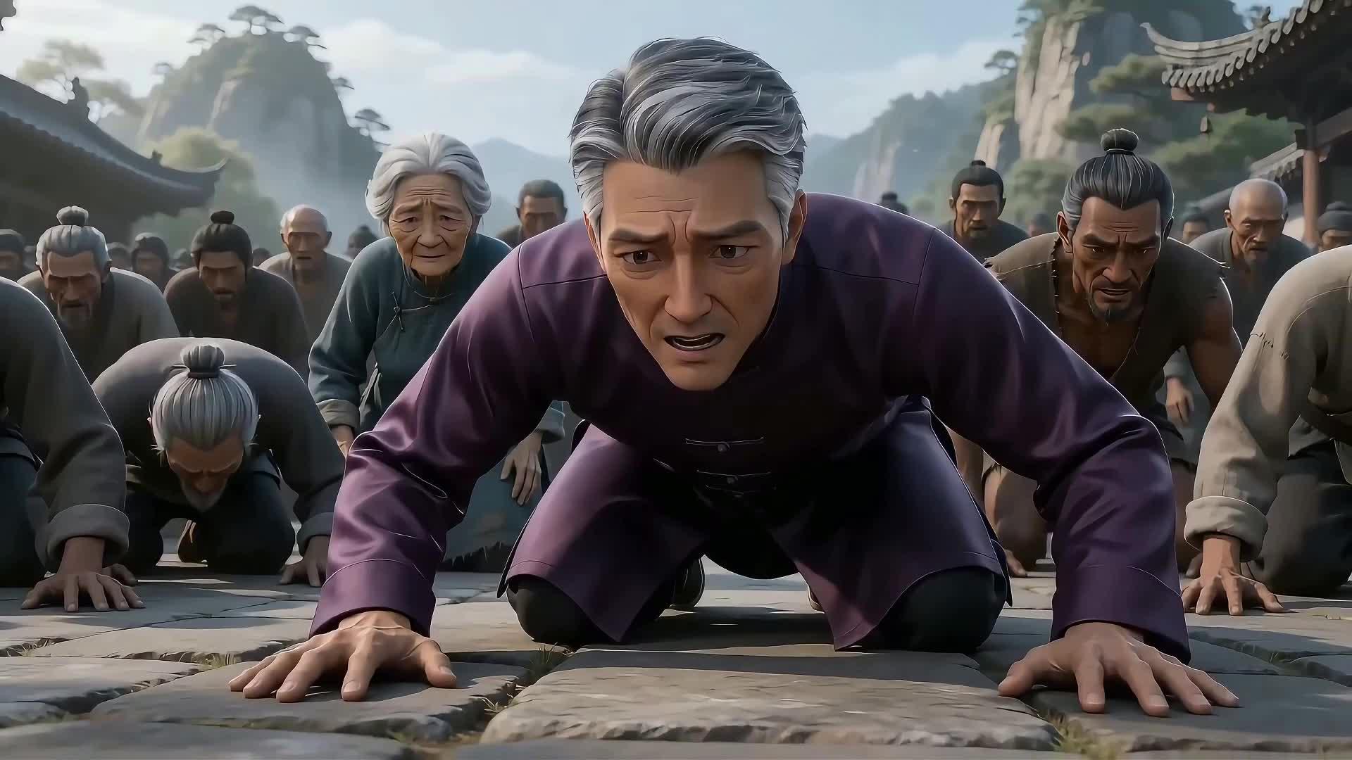 Cracked Statue Becomes a God