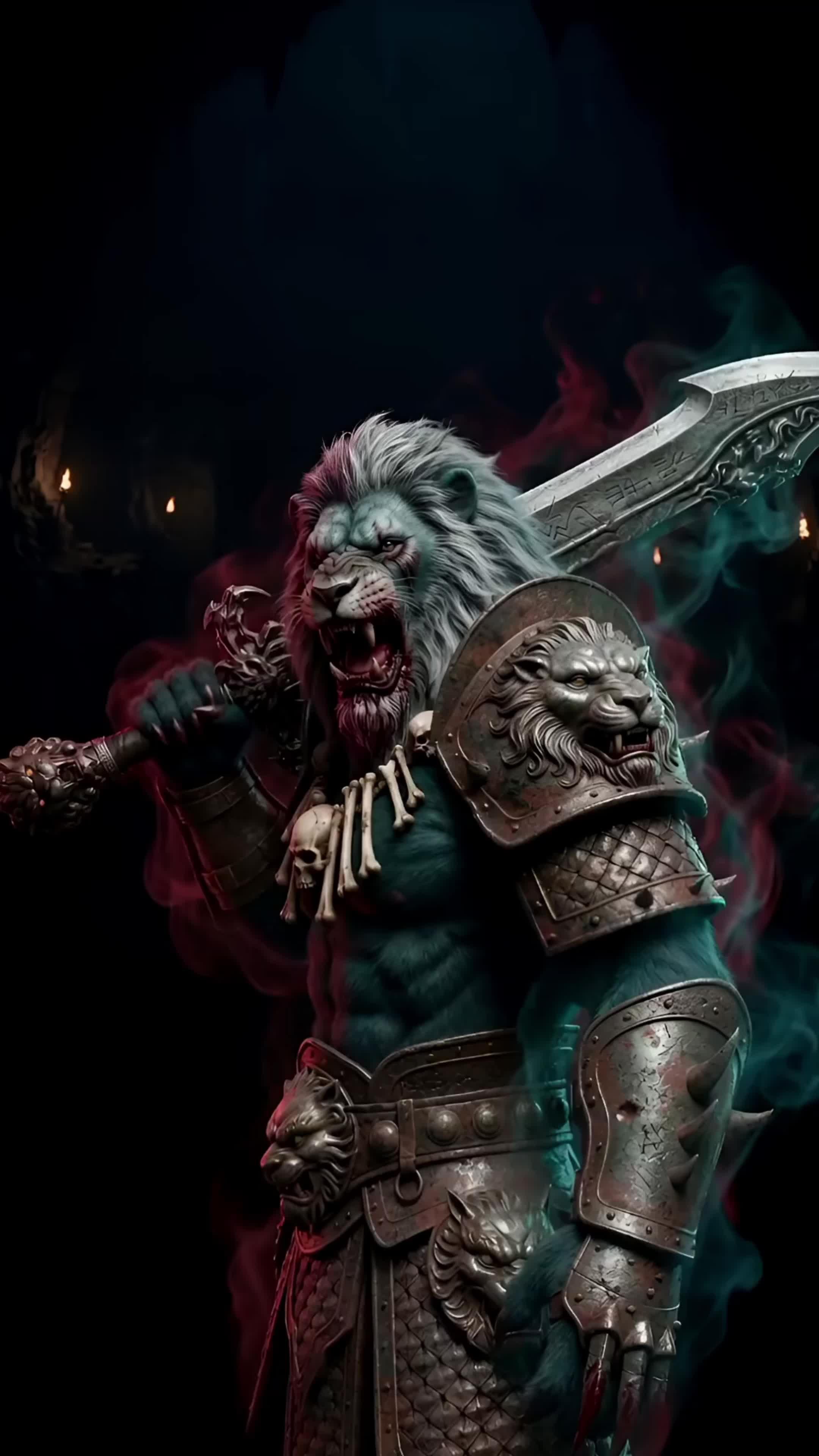 El Rey Mono desafió tres bestias