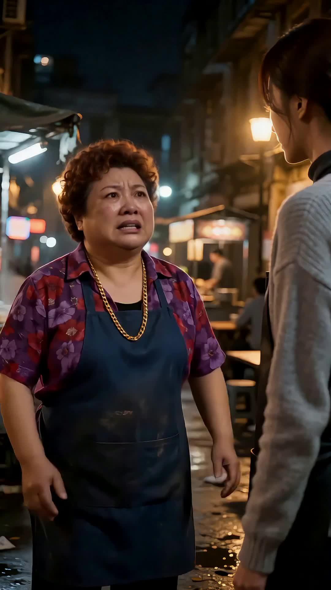 Widow at the Night Market