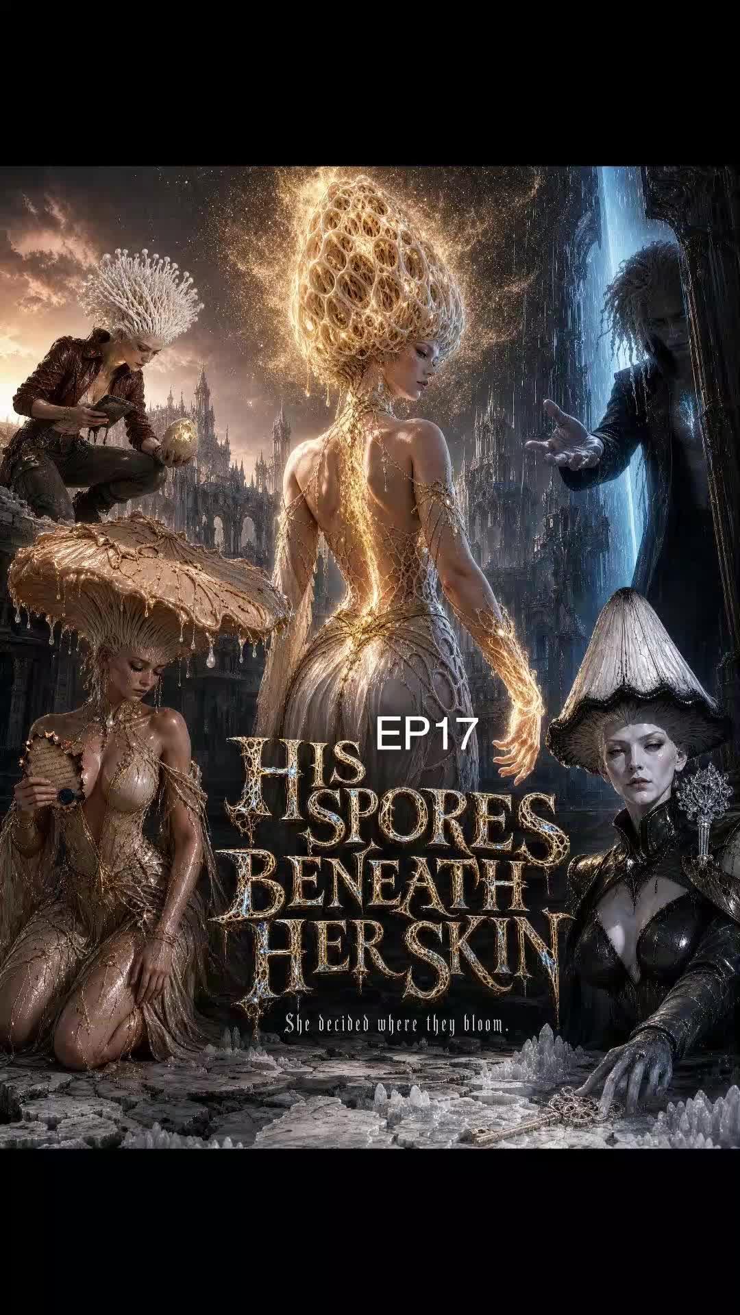 HIS SPORES BENEATH HER SKIN