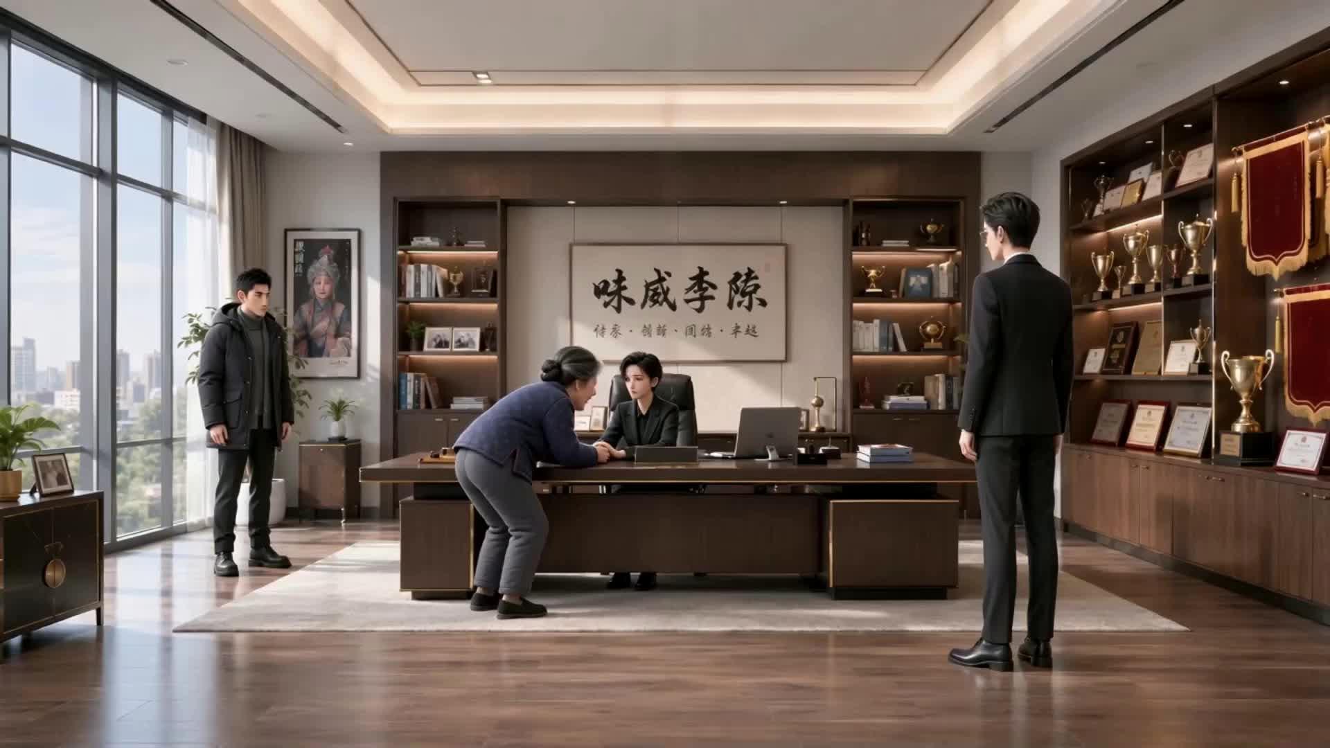 亮相