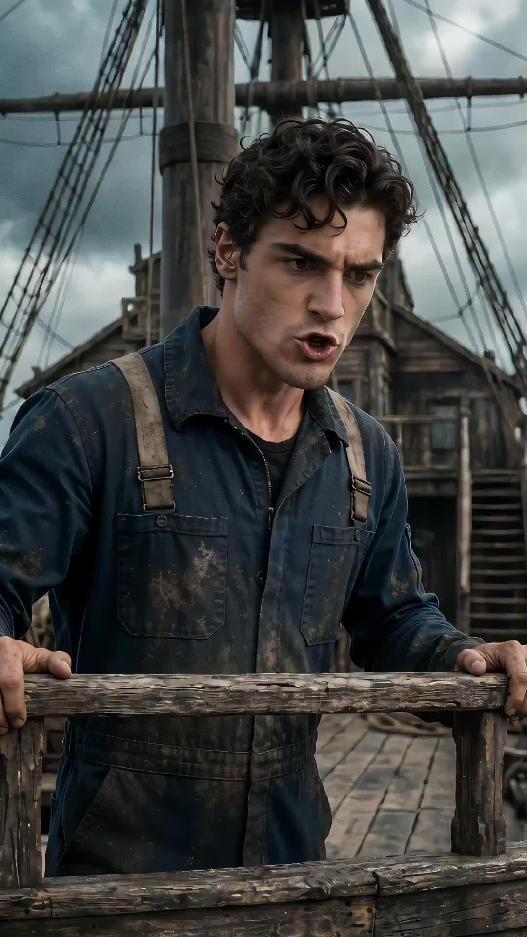 The Betrayed Ship Worker is the savior.