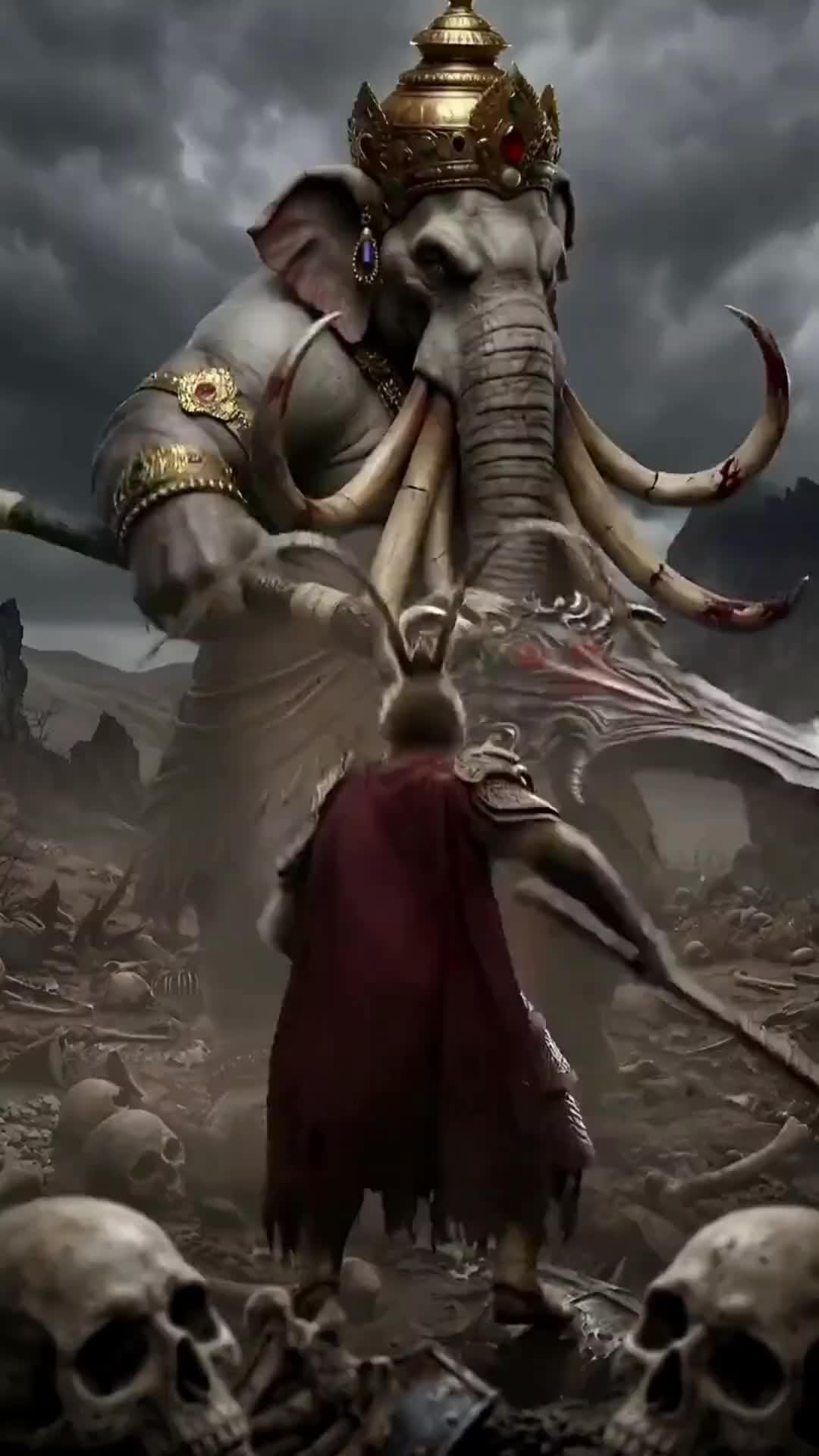 (Dubbed) Wukong vs. The Beast Kingdom