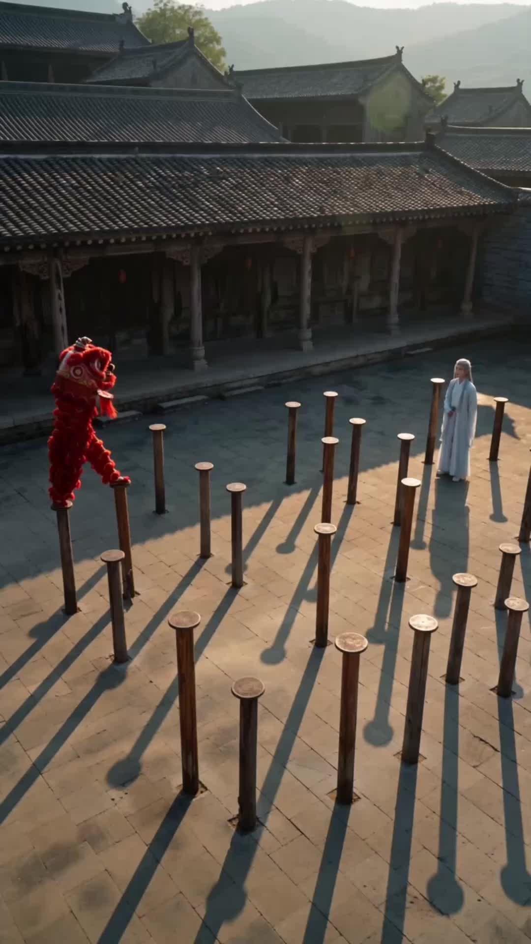 Her Blood Woke The Stone Lion
