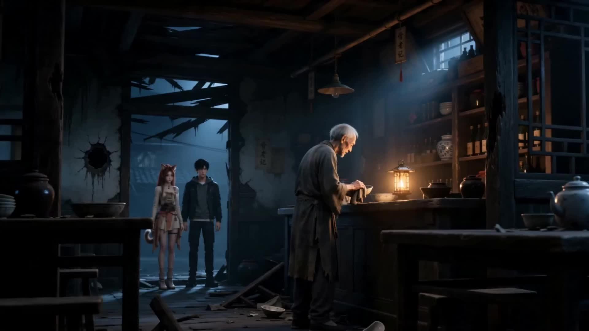 The Lamps That Seal the Gate