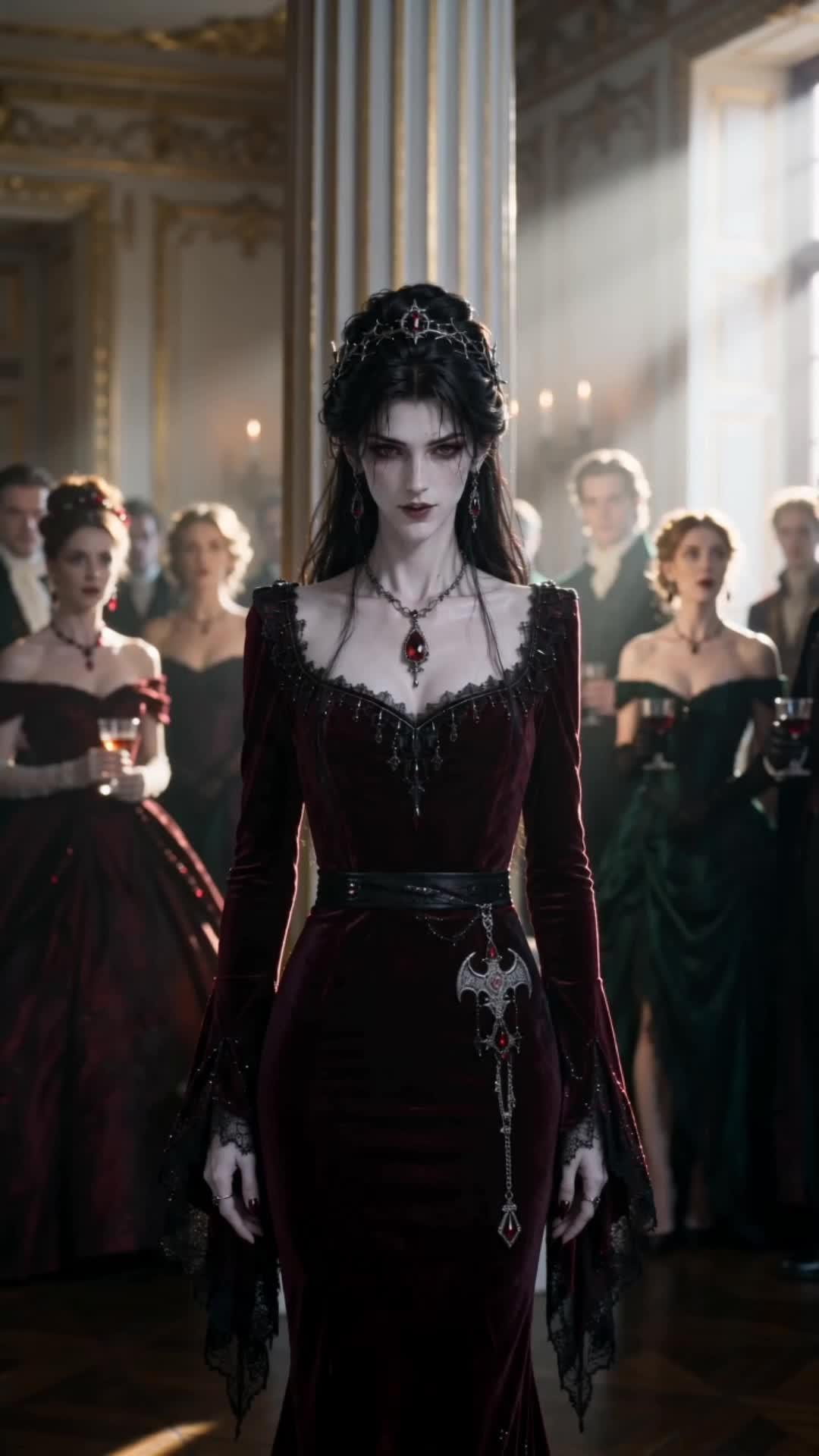 Desmascarada e Aliada ao Senhor Vampiro