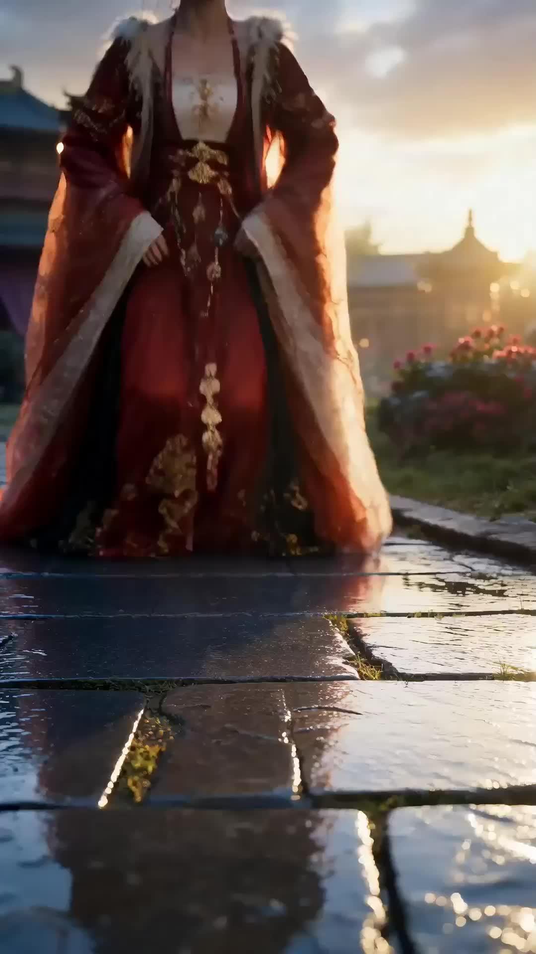 The Fox Cuts Her Tails for Vengeance