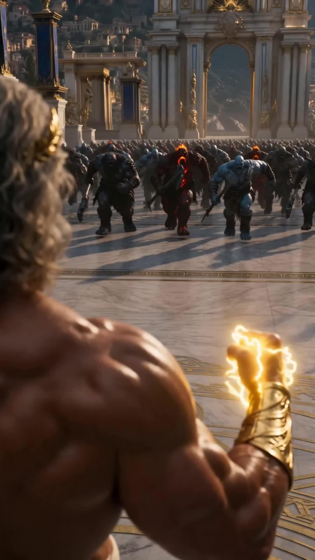 The Godless Strongman Hercules Rules the World