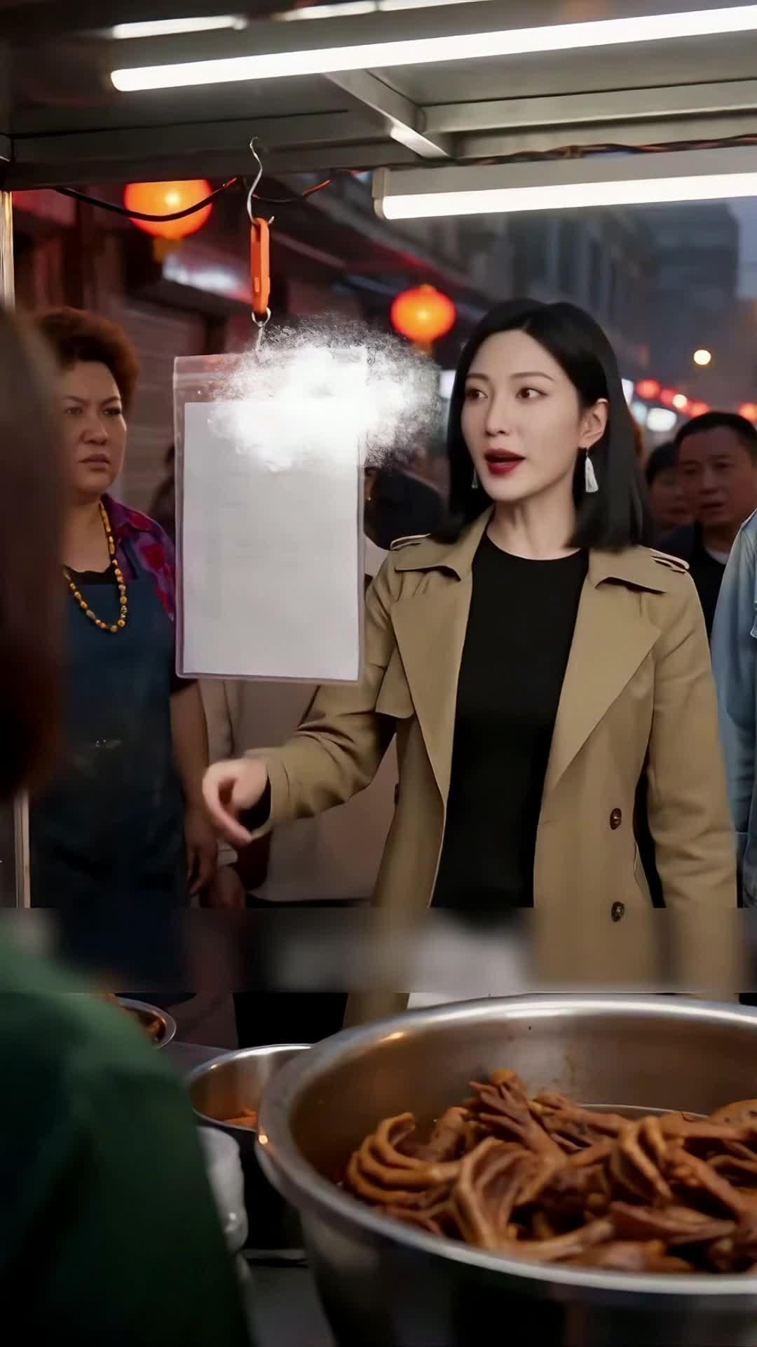 Widow at the Night Market
