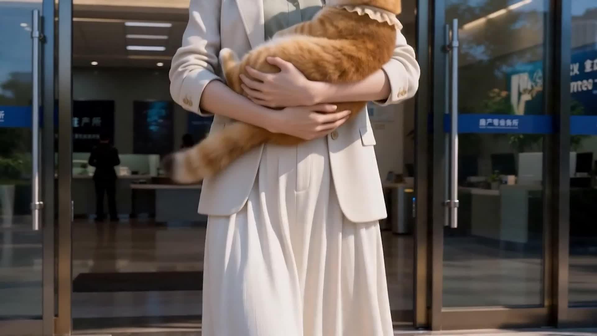 DIVORCÉE, GUIDÉE PAR UN CHAT