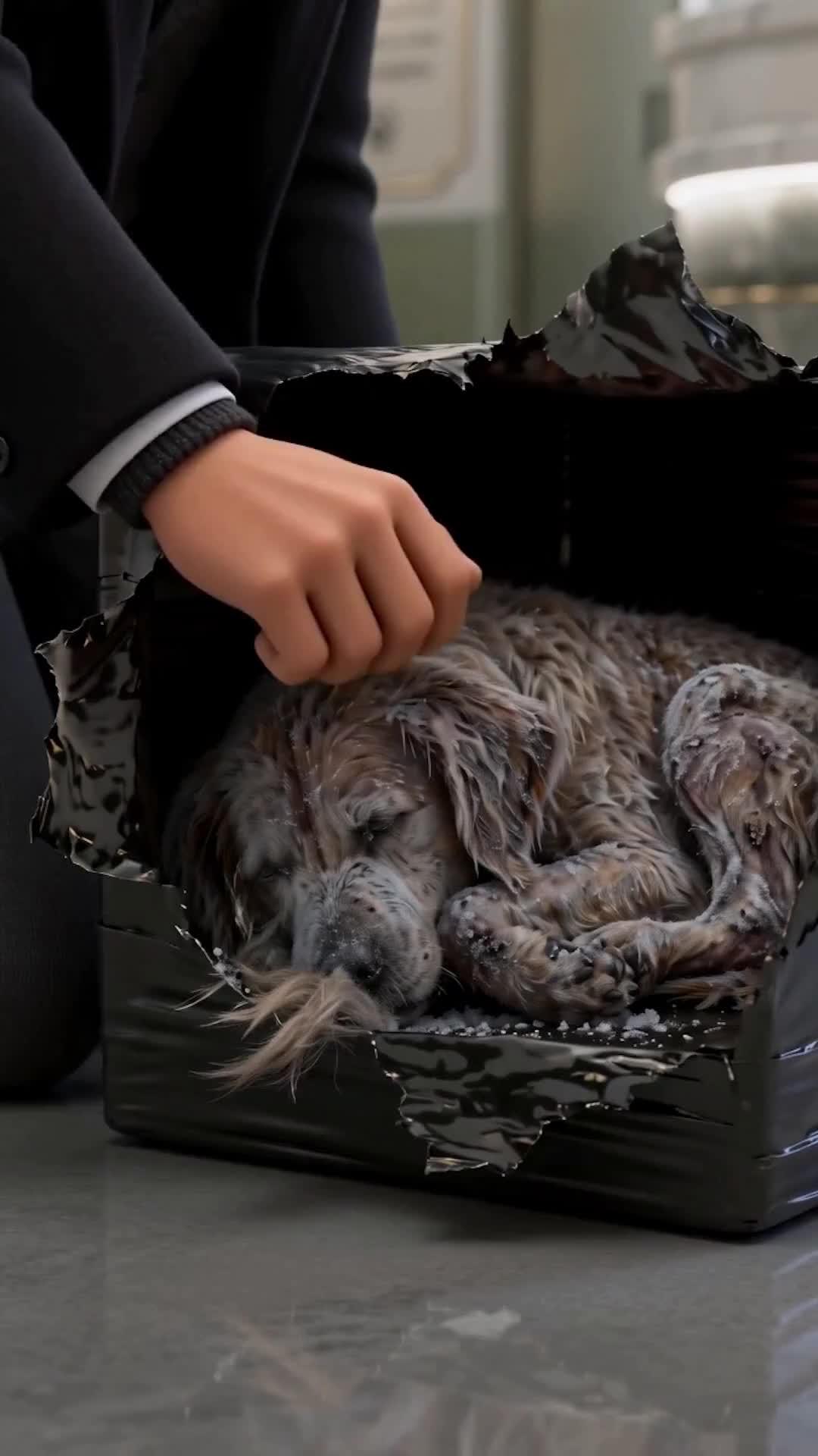 (Synchro) Mann und Hund