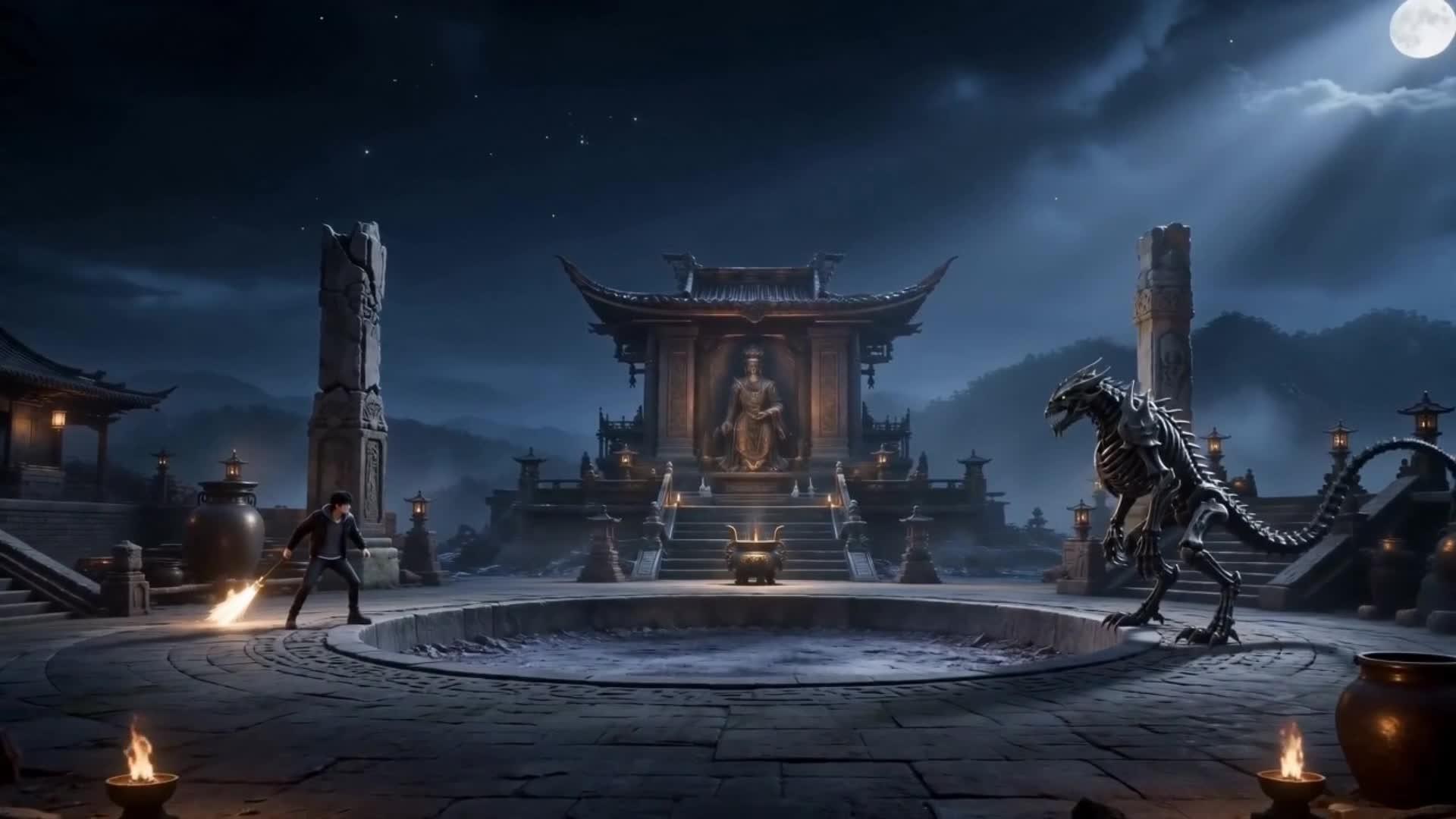 The Lamps That Seal the Gate