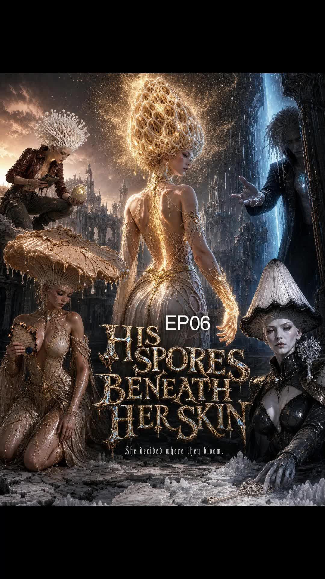 HIS SPORES BENEATH HER SKIN