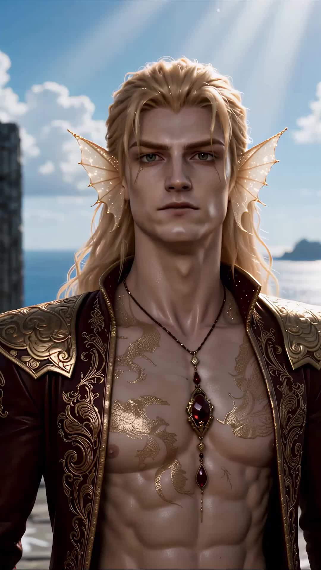 The Serpent King and His Mermaid Queen