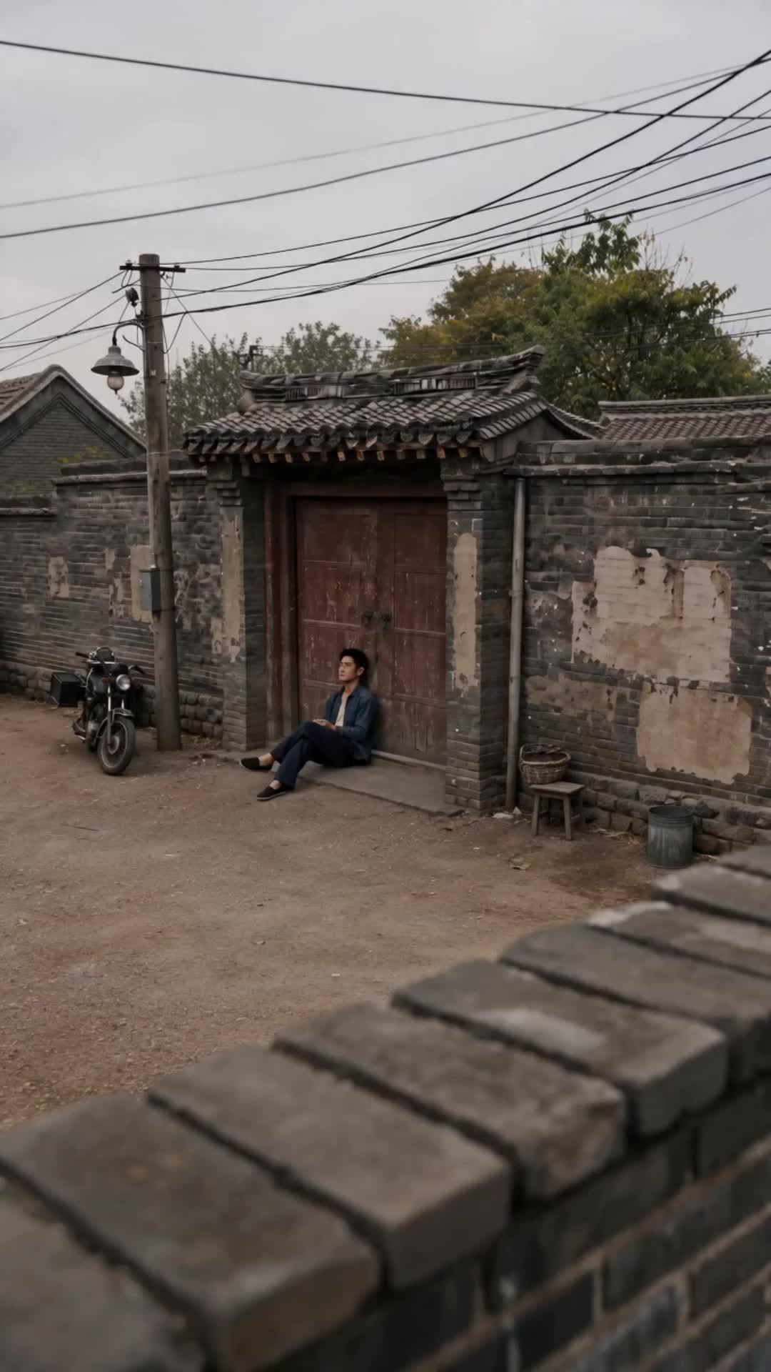 Revenge In The 80s Courtyard