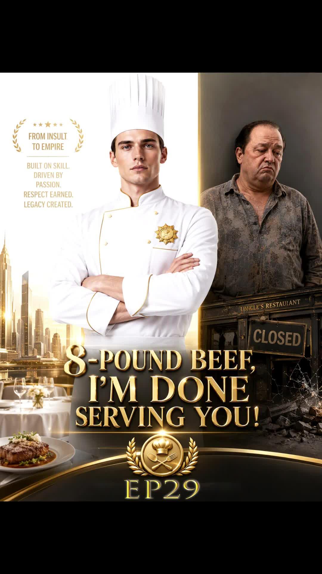 8-POUND BEEF，I'M DONE SERVING YOU!