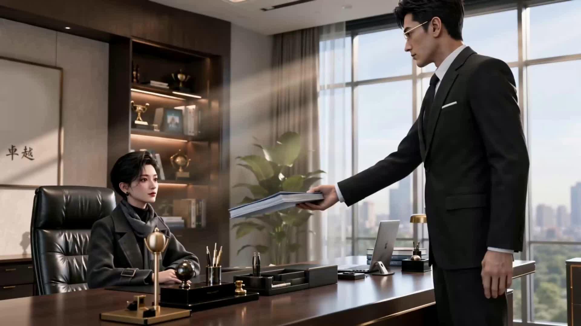 亮相