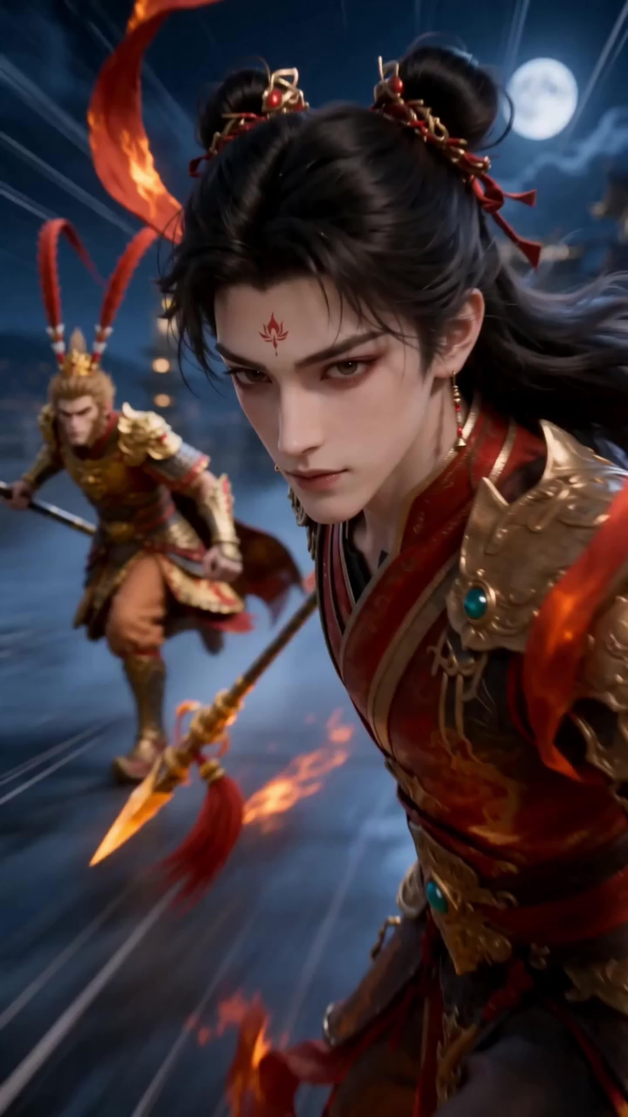 Nezha Melawan Langit