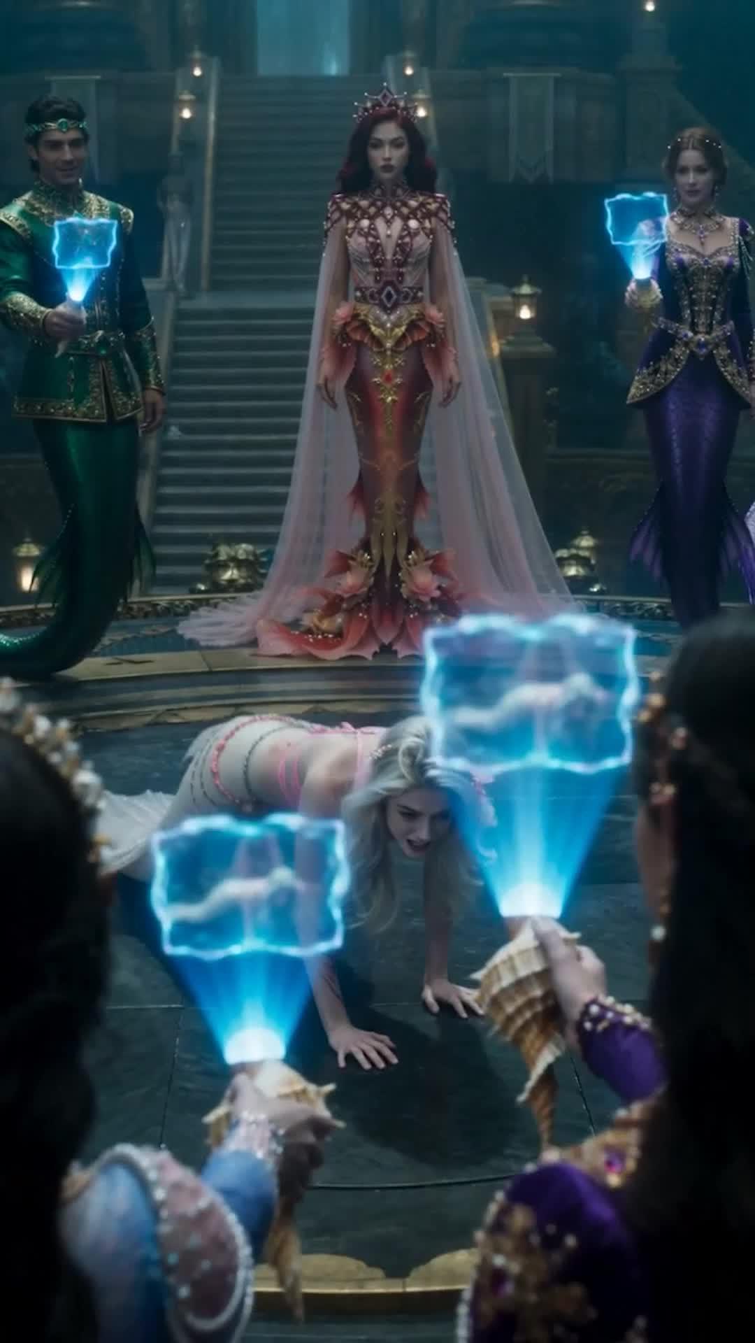Pequeña sirena de papá