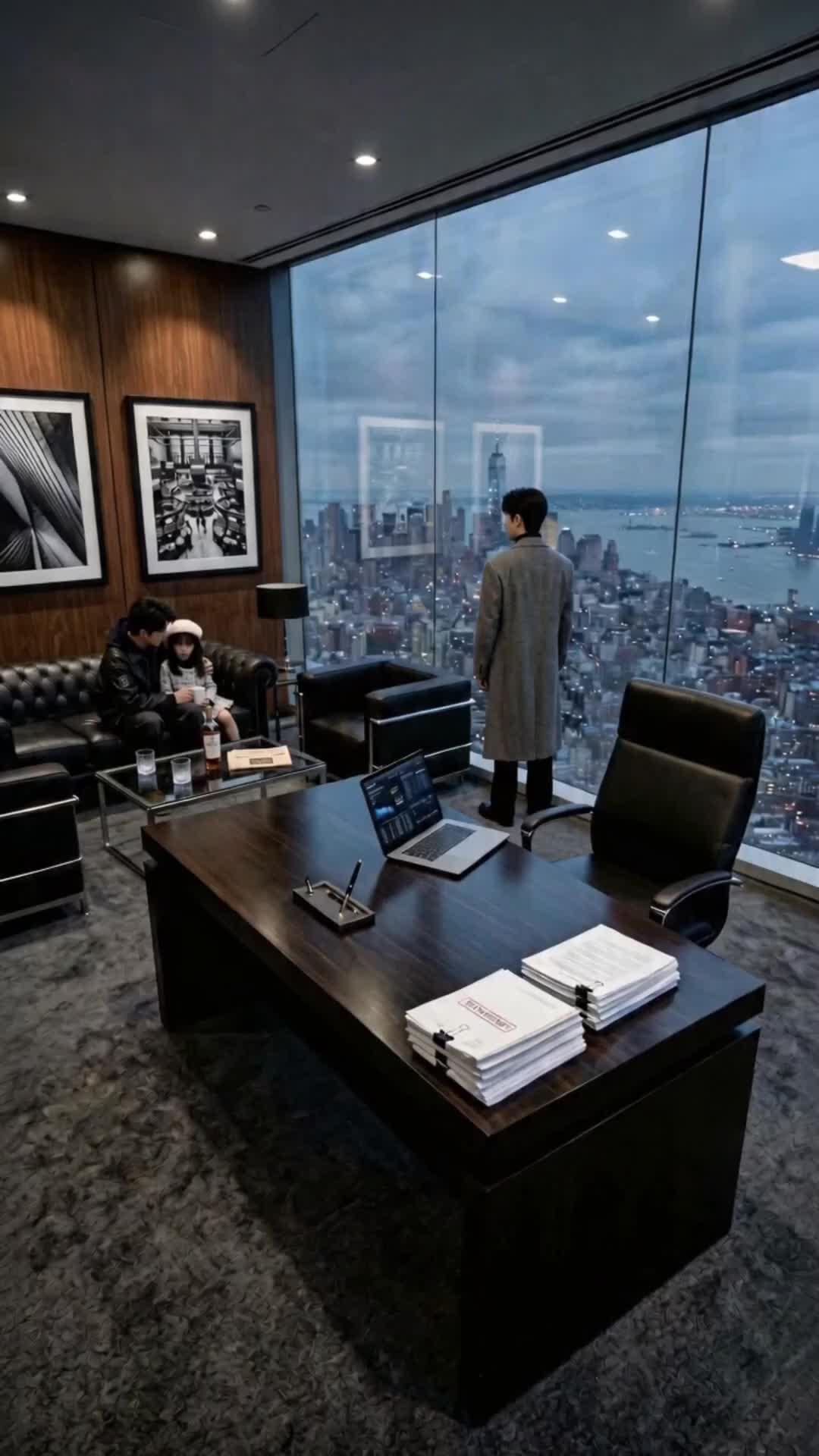 Papa? Der CEO erstarrte