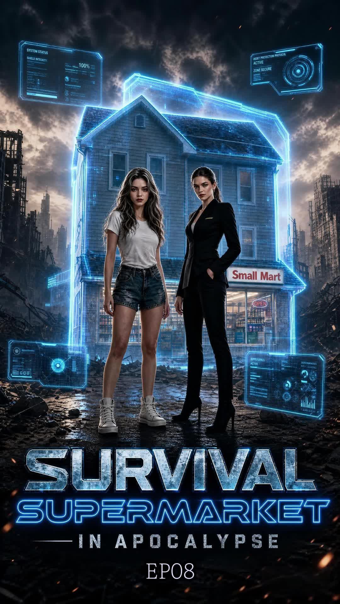 Survival Supermarket in Apocalypse