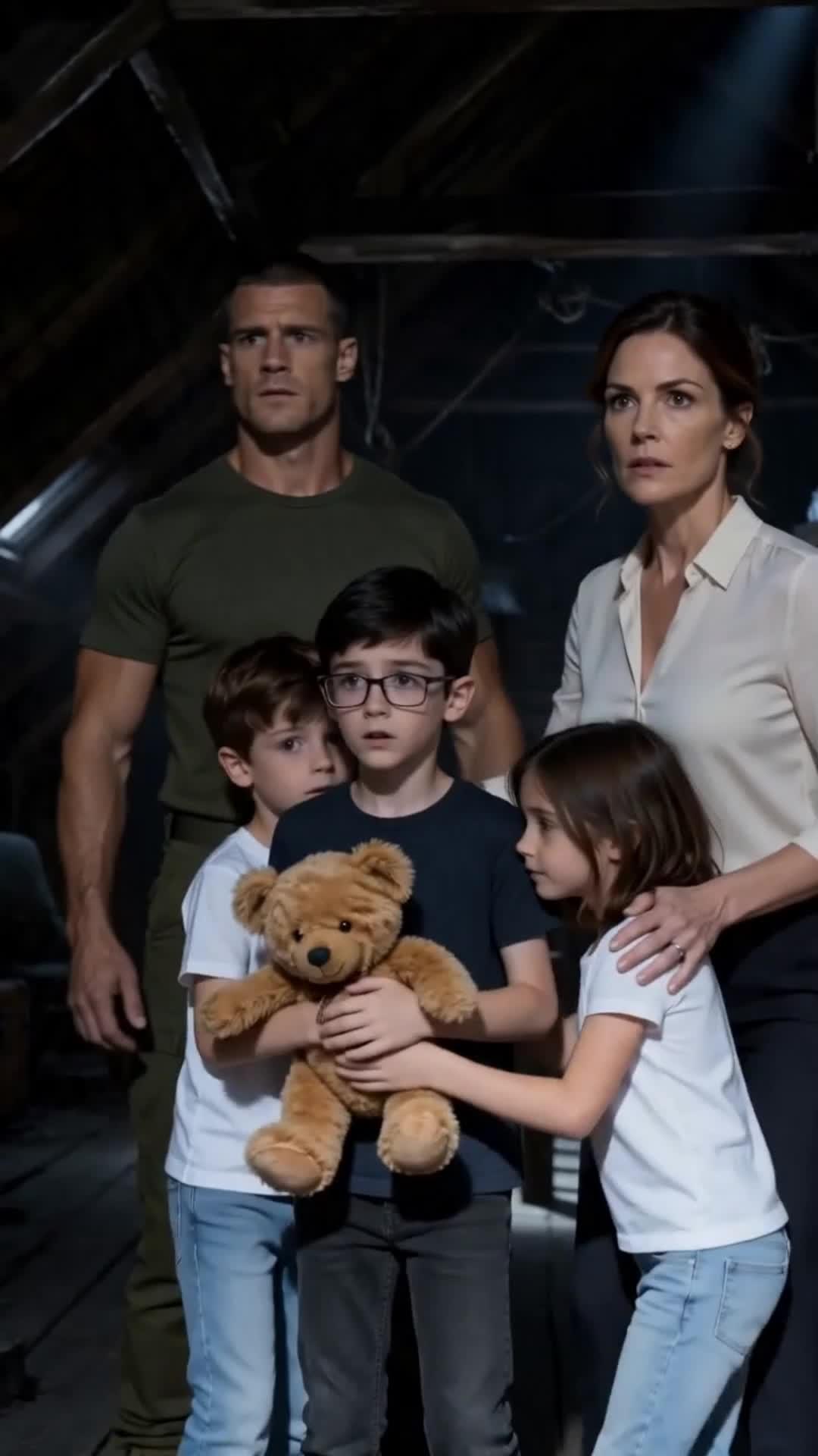 Three Kids vs Four Spies